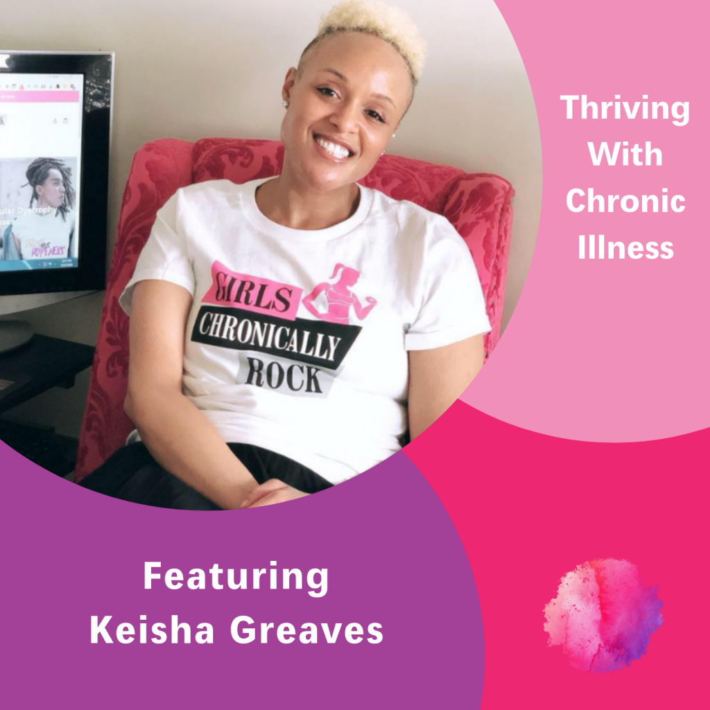 Keisha Greaves, Thriving with Chronic Illness, The Inspired Women Podcast