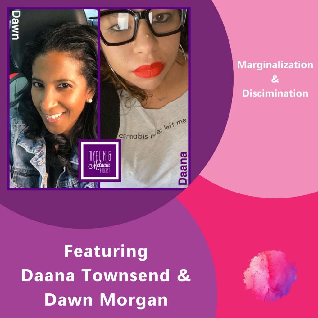 Marginalization & Discrimination, The Inspired Women Podcast, Daana Townsend & Dawn Morgan, Myelin & Melanin